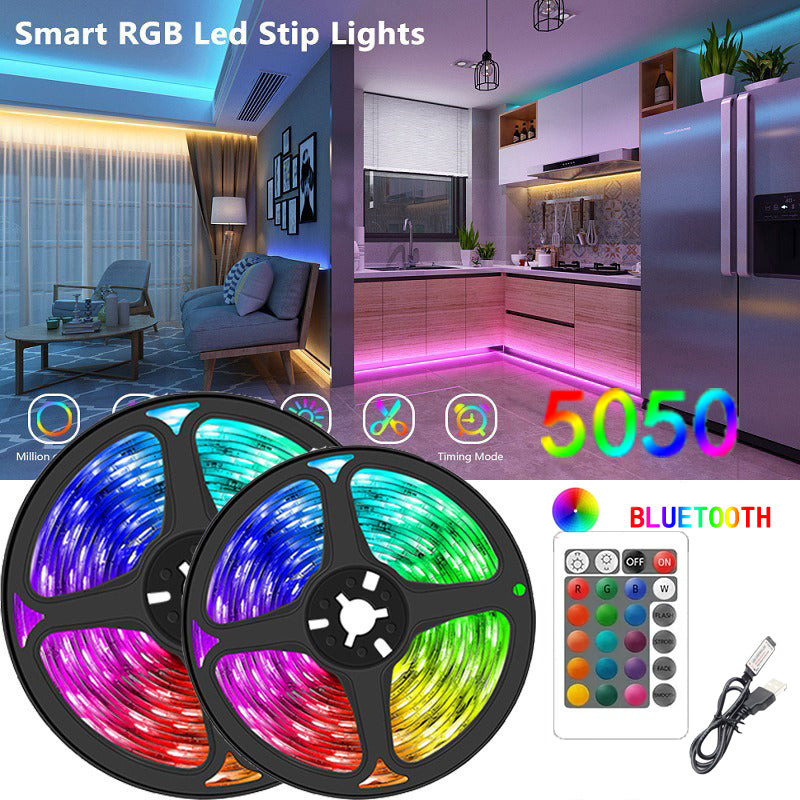 Smart RGB LED Strip-  App & Voice Control!